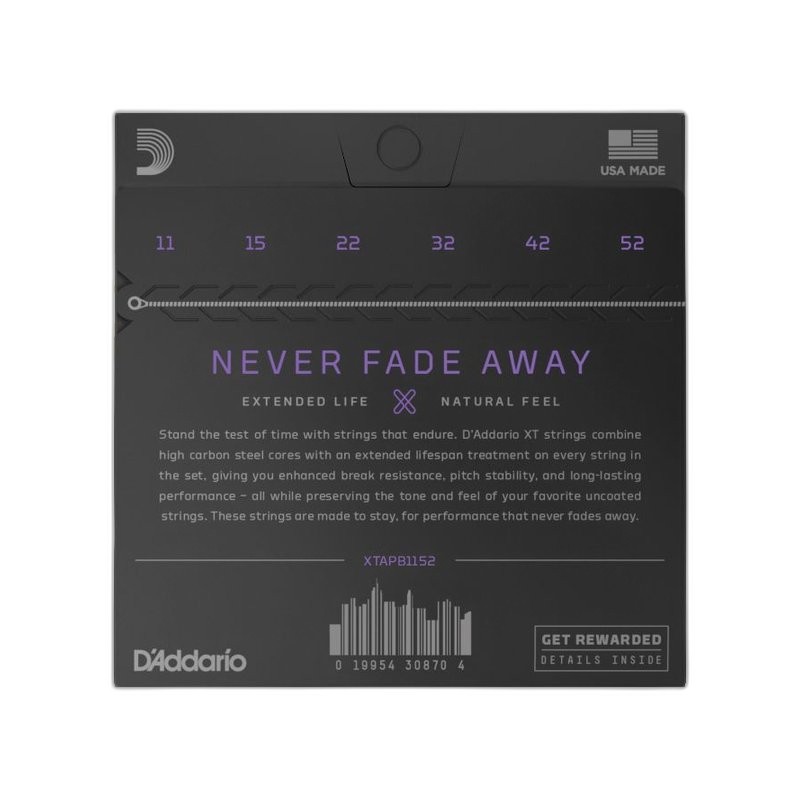 D’Addario XTAPB1152 Phosphor 磷青銅 (11-52) — 三峽配件 / 週邊