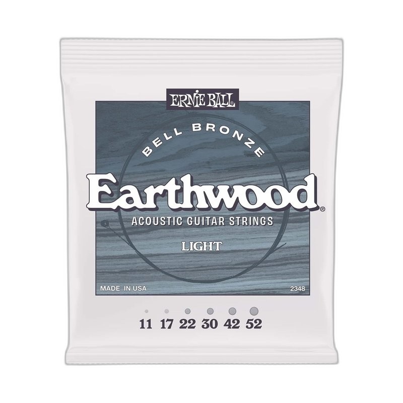 Ernie Ball Earthwood Light Bell Bronze 2348 John Mayer 合作開發 民謠吉他套弦 11-52 — 三峽吉他 / Bass｜YA! 玩音樂