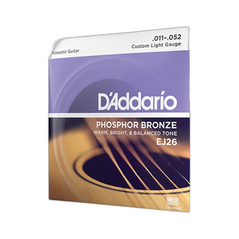 D’Addario EJ26 Phosphor 磷青銅 (11-52) — 三峽配件 / 週邊