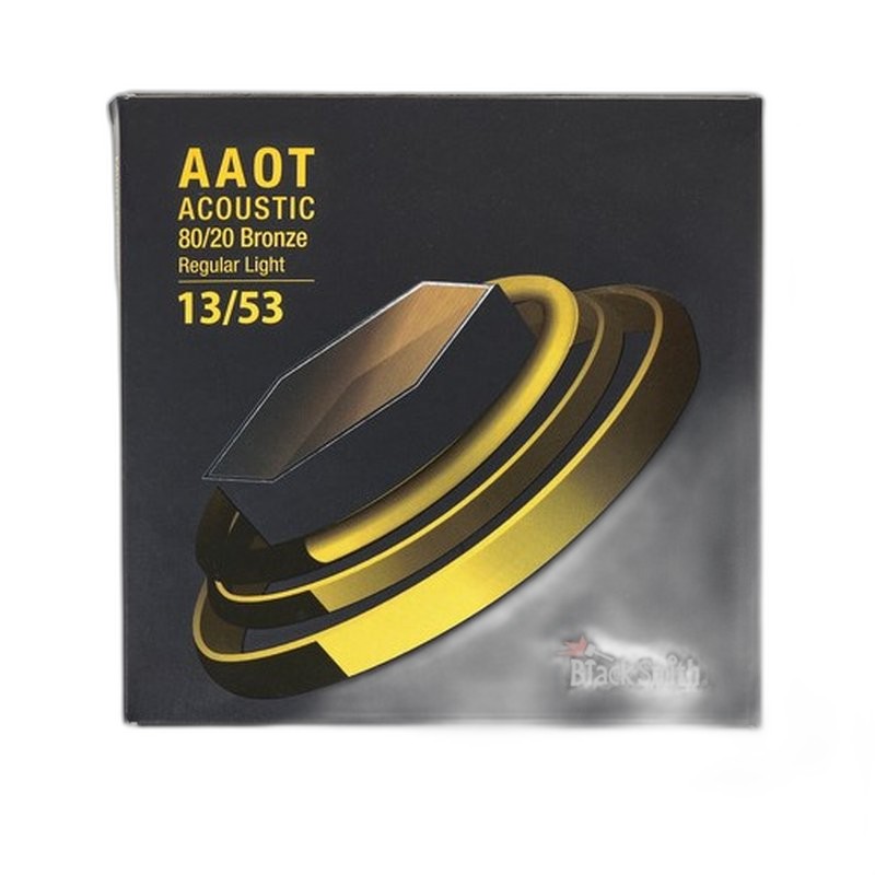 Black Smith AABR-1353 碳纖維 AAOT 厚包膜 黃銅 民謠吉他弦 — 三峽吉他 / Bass｜YA! 玩音樂