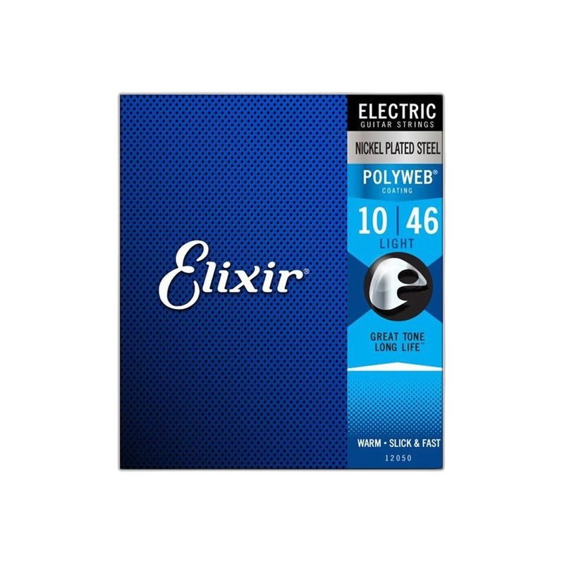 Elixir 12050 POLYWEB 鍍鎳鋼 (10-46) — 三峽配件 / 週邊｜YA! 玩音樂