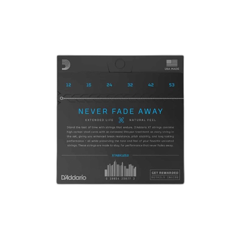 D’Addario XTABR1253 80/20 黃銅 (12-53) — 三峽配件 / 週邊