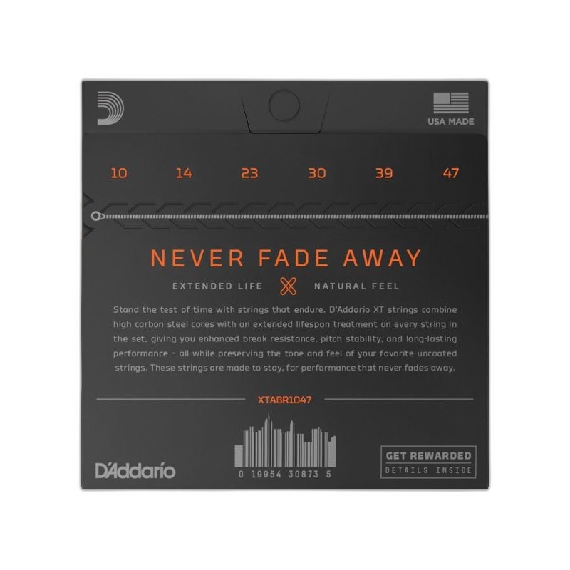 D’Addario XTABR1047 80/20 黃銅 (10-47) — 三峽配件 / 週邊