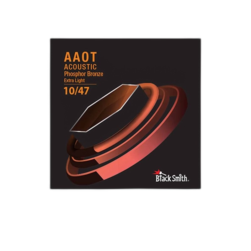 Black Smith AAPB-1047 碳纖維 AAOT 厚包膜 磷青銅 民謠吉他弦 — 三峽吉他 / Bass｜YA! 玩音樂