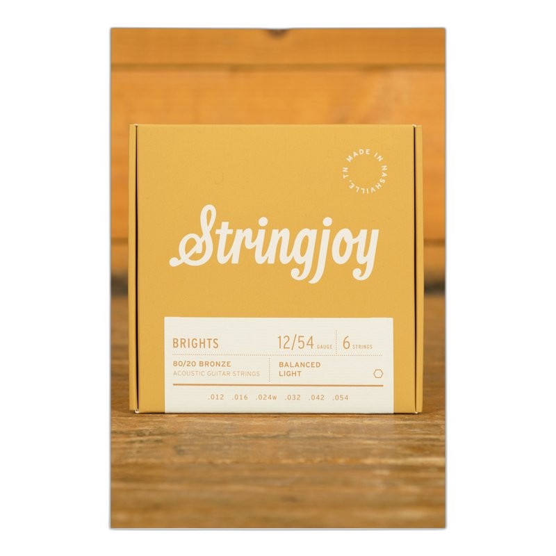 Stringjoy BB1254 Brights Bronze 黃銅 (12-54) — 三峽配件 / 週邊｜YA! 玩音樂