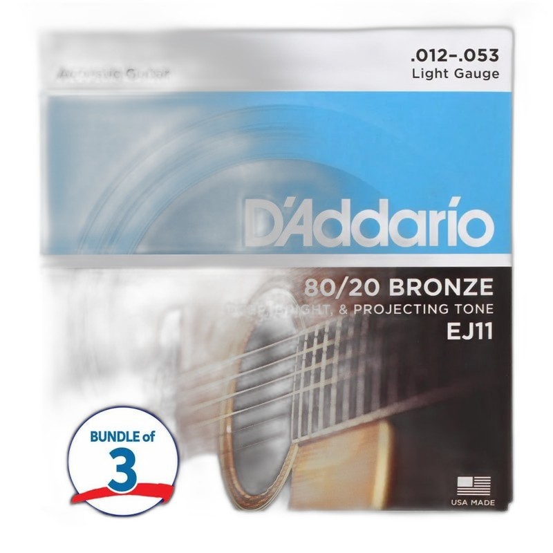 D’Addario EJ11 80/20 黃銅 (12-53) — 三峽配件 / 週邊