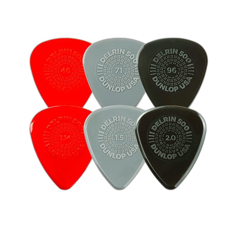 Dunlop Delrin 500 Pick 0.46mm Dunlop Delrin 500 Pick 0.46mm / 0.71mm / 0.96mm / 1.14mm / 1.50mm / 2.00mm — 三峽配件 / 週邊｜YA! 玩音樂