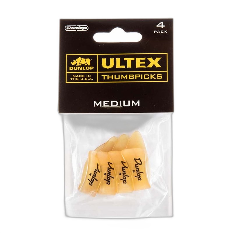 Dunlop 拇指 指套 Ultex Gold 金黃色 Medium Dunlop 拇指 指套 Ultex Gold 金黃色 Medium / Large — 三峽配件 / 週邊｜YA! 玩音樂