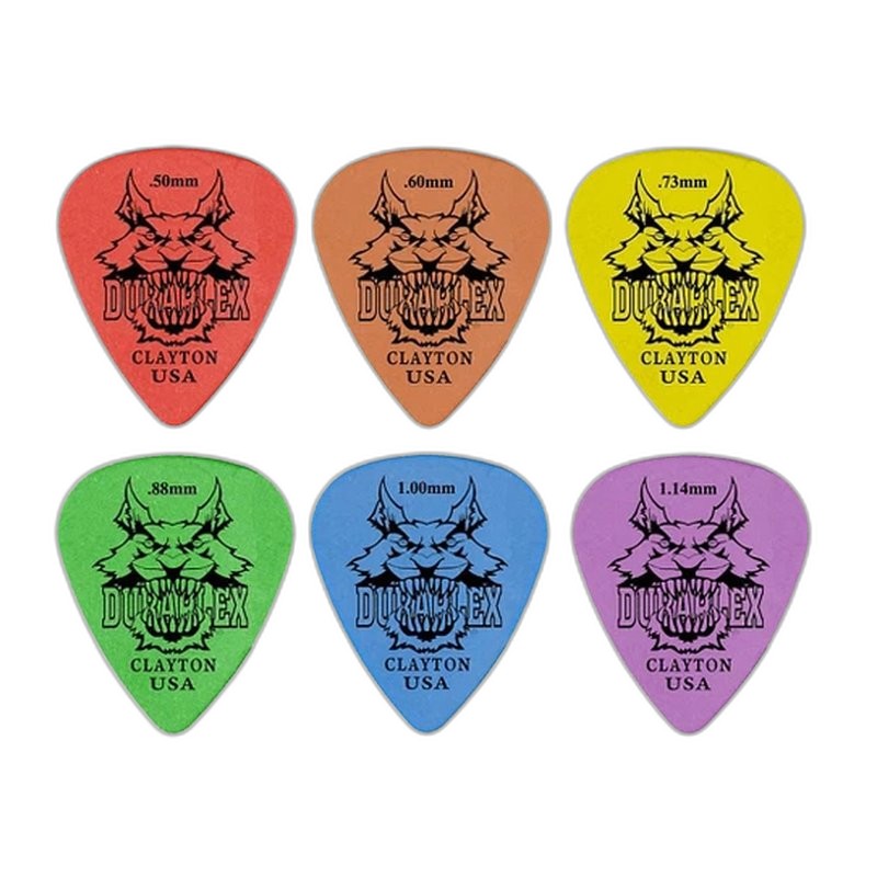 Clayton Duraplex Pick 標準形 0.5mm Clayton Duraplex Pick 標準形 0.5mm / 0.6mm / 0.73mm / 0.88mm / 1.00mm / 1.14mm — 三峽配件 / 週邊｜YA! 玩音樂