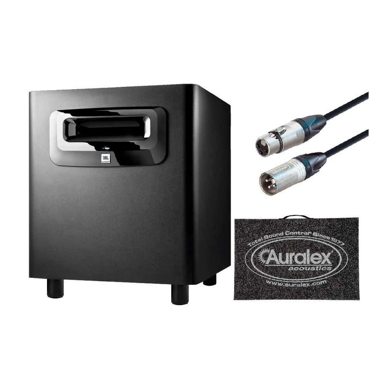 JBL JBL / LSR310S Set 10吋 主動式重低音錄音監聽喇叭套組(10吋/200W)(隔音墊,訊號線)(支) 台灣代理公司貨 — 三峽錄音