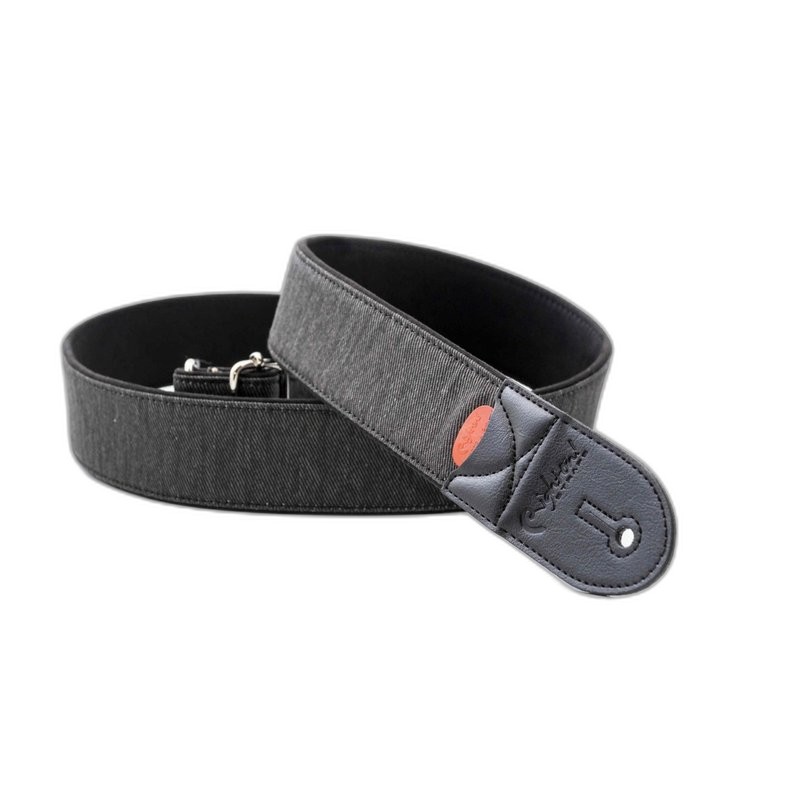 RightOn Roadrunner 系列 – Denim-50 Black 吉他背帶 — 三峽配件 / 週邊