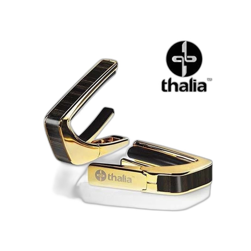 美國頂級移調夾 Thalia 黑烏木 黑檀木 Black Ebony 鑲嵌裝飾 — 三峽效果器｜YA! 玩音樂