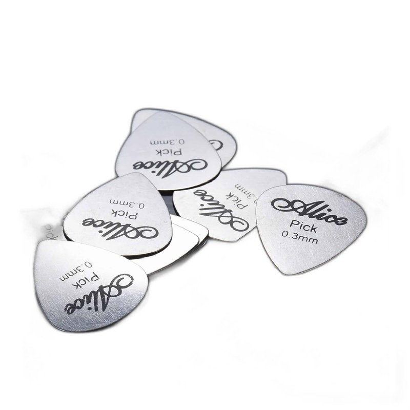 Alice 不鏽鋼 大三角型 Pick 0.3mm — 三峽配件 / 週邊