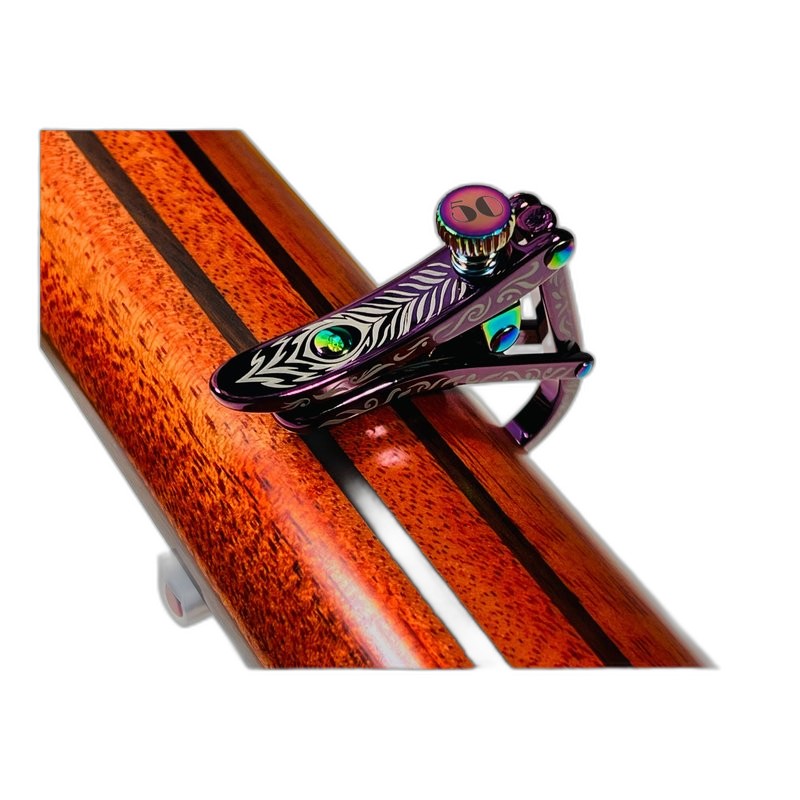 SHUBB C1vs - Violet Sky 紫羅蘭 鈦金屬雷雕飾面 Royale 滾輪式 50周年紀念款 — 三峽配件 / 週邊