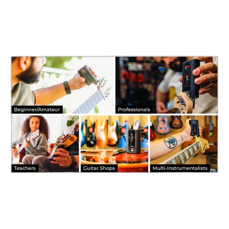 Roadie 4 支援多種弦樂器 自動旋轉調音 震動感測精度極高 自動調音器 — 三峽弦樂器