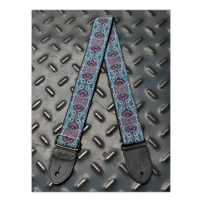 HipStrap Originals Vintage Jacquard 系列 復古緹花 吉他背帶 Kashmir Turquoise — 三峽配件 / 週邊｜YA! 玩音樂