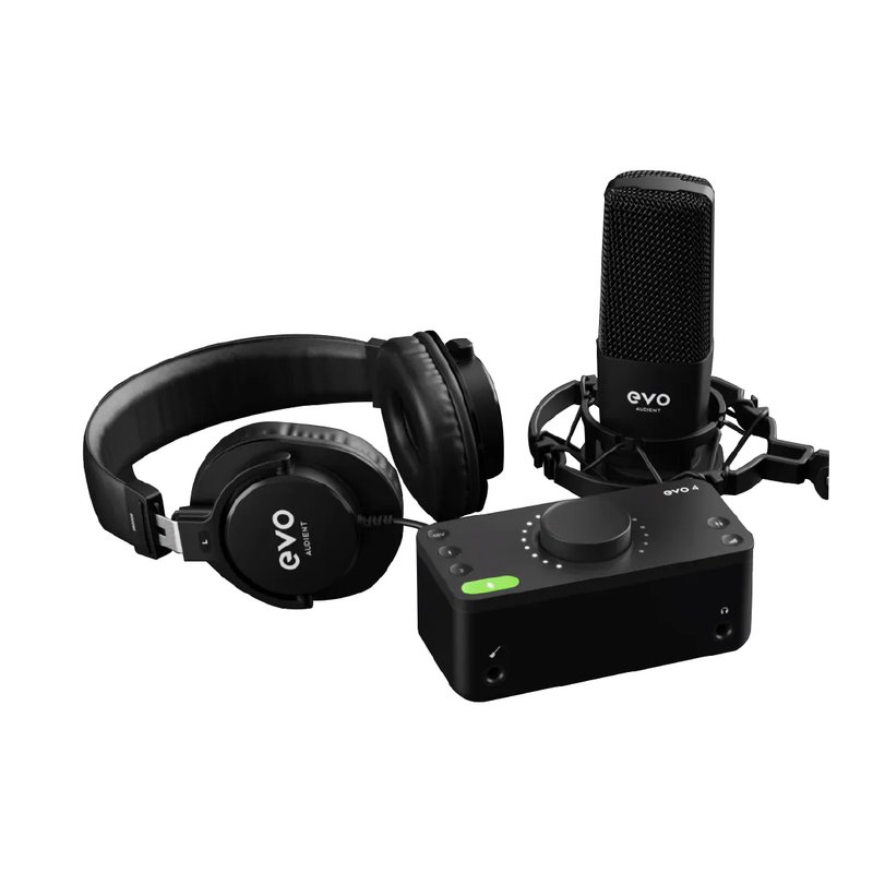 Audient Audient / EVO SRB 2in / 2out USB-C 錄音介面套組 台灣代理公司貨三年保固 — 三峽錄音 / 音響