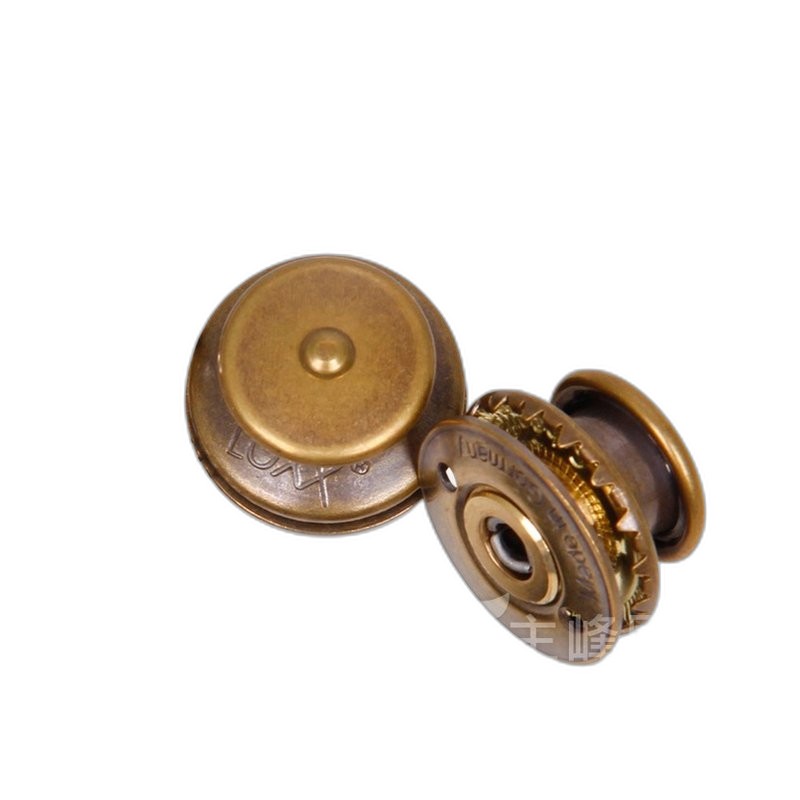 LOXX 德製吉他貝斯安全背帶釦 復古黃銅 LOXX-E-BRASS — 三峽吉他 / Bass｜YA! 玩音樂