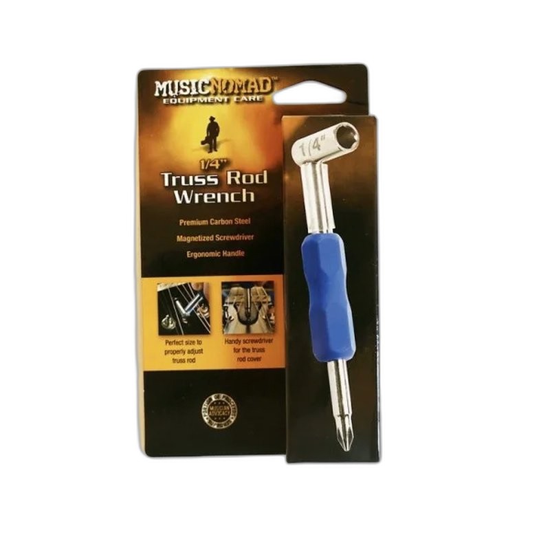 Music Nomad MN231 鐵了心板手 1/4＂ Truss Rod Wrench — 三峽配件 / 週邊｜YA! 玩音樂