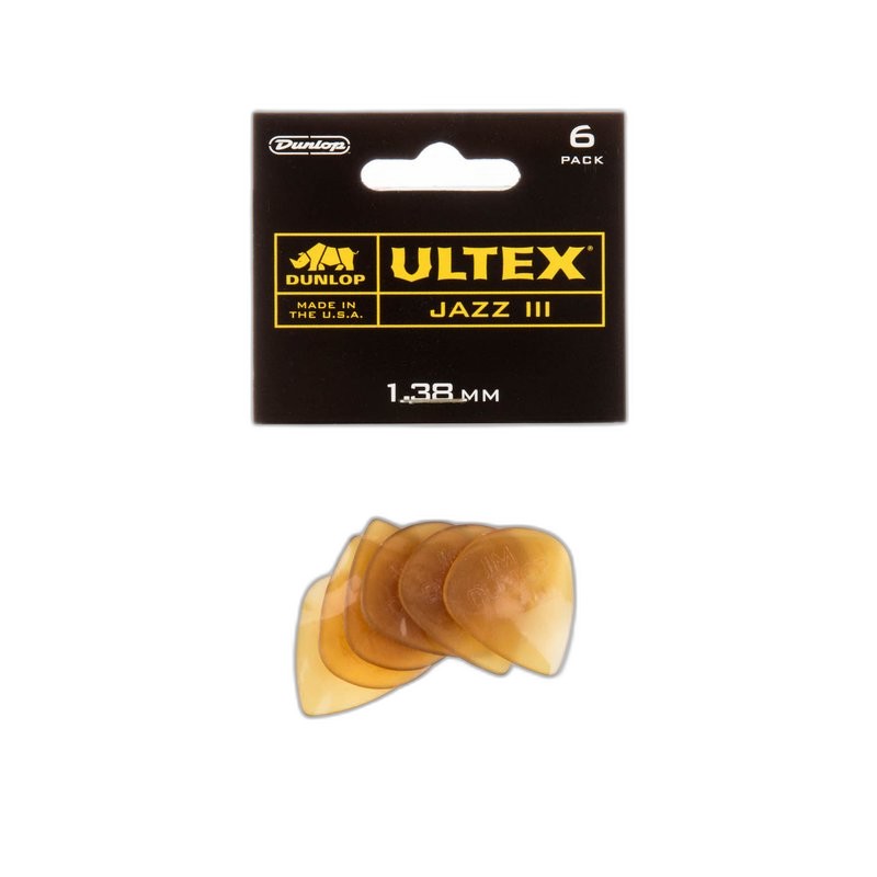 Dunlop Ultex Jazz III Pick 1.38mm — 三峽配件 / 週邊｜YA! 玩音樂