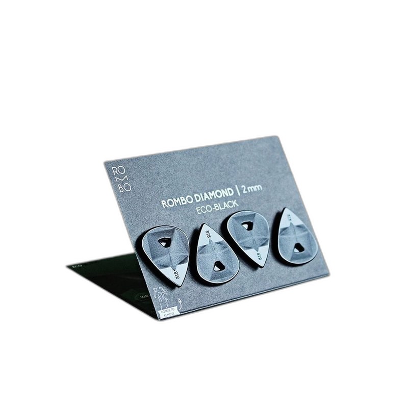 ROMBO DIAMOND 人體工學 彩色撥片套裝 (4片) - 2.00mm — 三峽配件 / 週邊｜YA! 玩音樂