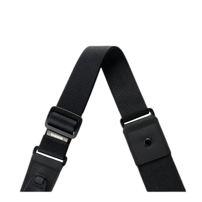 Basiner 吉他 貝斯背帶 DURA 背帶 HARDCORE系列 VITALGRIP™ - White Flash — 三峽吉他 / Bass｜YA! 玩音樂