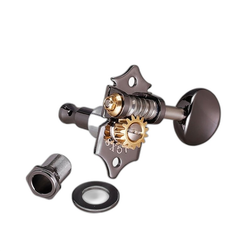 Gotoh SXN510-B5-L3+R3-CK 1:15 宇宙黑 民謠吉他弦鈕 — 三峽吉他 / Bass｜YA! 玩音樂