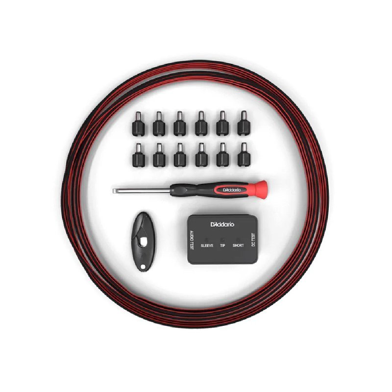 D'Addario D'Addario / PW-PWRKIT-20 免焊接組裝套件組(附6.1m導線) — 三峽導線