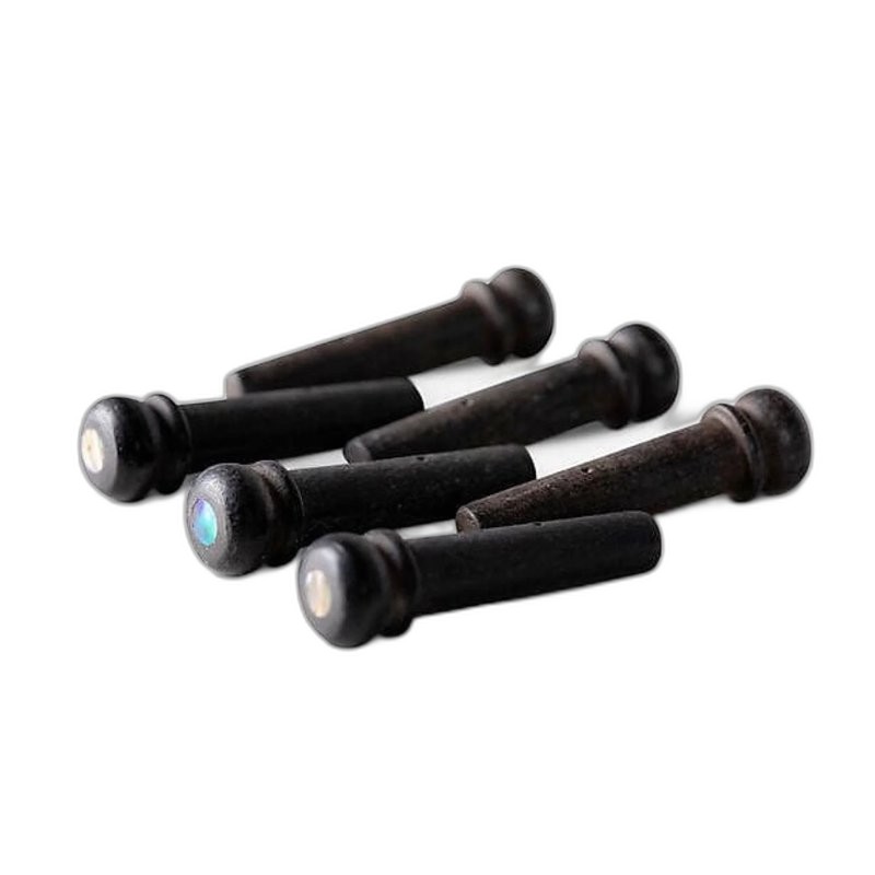 Taylor Taylor 7251 Ebony and Abalone Dot 黑檀木止弦釘組 吉他弦栓 插銷 — 三峽配件 / 週邊｜YA! 玩音樂
