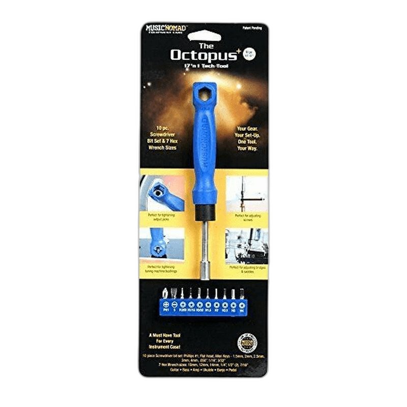 Music Nomad MN228 17合1大章魚 The Octopus 17in1 Tech Tool — 三峽配件 / 週邊｜YA! 玩音樂