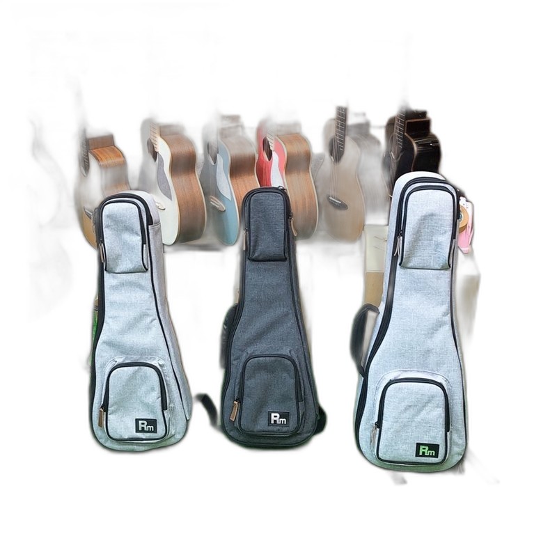 RM 23吋 烏克麗麗 立體軟盒 8色可選 城市灰/心紅色/翠玉色/薰衣草紫/海藍綠/雪霧灰/風暴黑/優雅杏 — 三峽烏克麗麗｜YA! 玩音樂