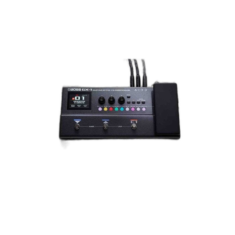 BOSS GX-1B 搭載AIRD技術 內建16種音箱與130種效果 支援藍牙與USB-C 電貝斯綜合效果器 — 三峽吉他 / Bass