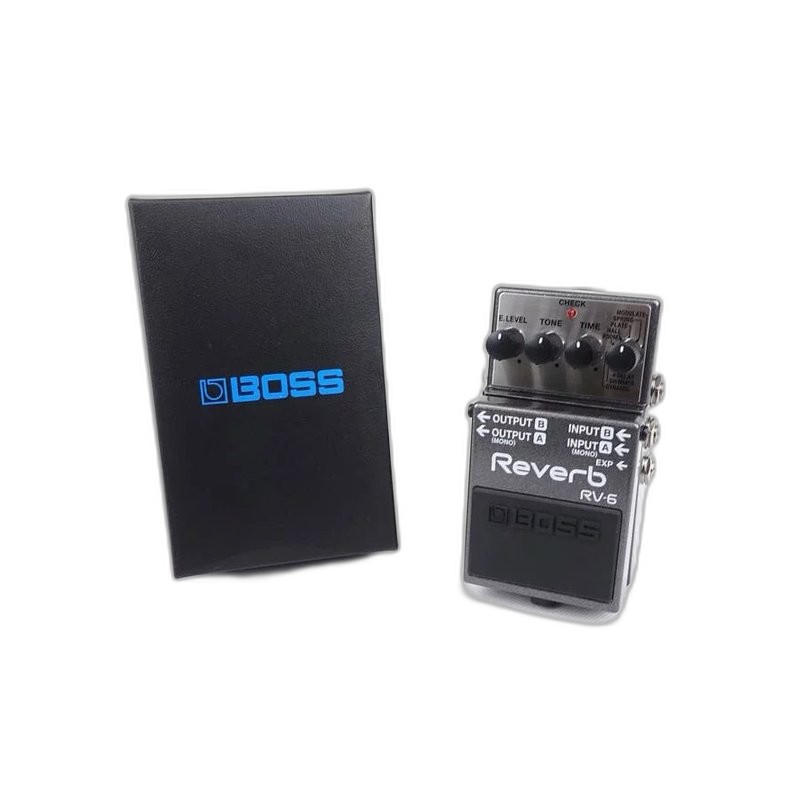 BOSS RV-6 Reverb 殘響效果器 單顆 電吉他效果器 — 三峽吉他 / Bass
