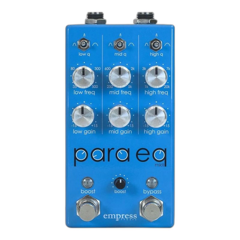 Empress Effects The ParaEq MKII Deluxe (EQ 效果器) — 三峽效果器｜YA! 玩音樂