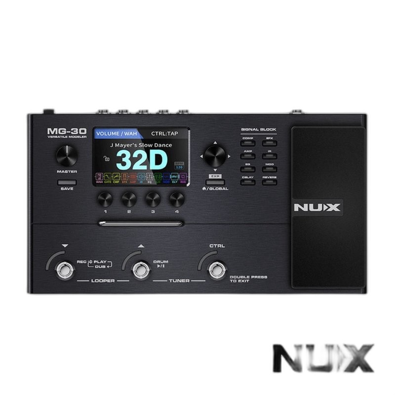 NUX MG400 吉他 貝斯 綜合效果器 錄音介面 — 三峽吉他 / Bass｜YA! 玩音樂