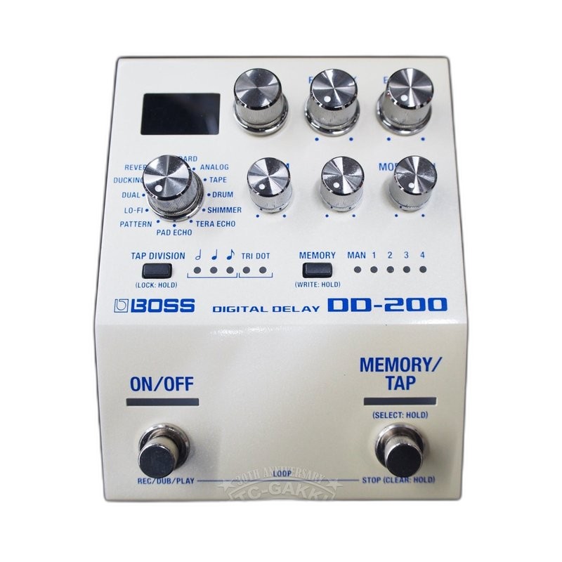 BOSS DD-200 Digital Delay 延遲效果器 單顆 電吉他效果器 — 三峽吉他 / Bass