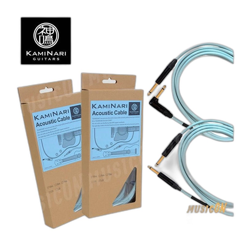 Kaminari 神鳴 高傳真木吉他導線 7M 1S1L頭 — 三峽吉他 / Bass｜YA! 玩音樂
