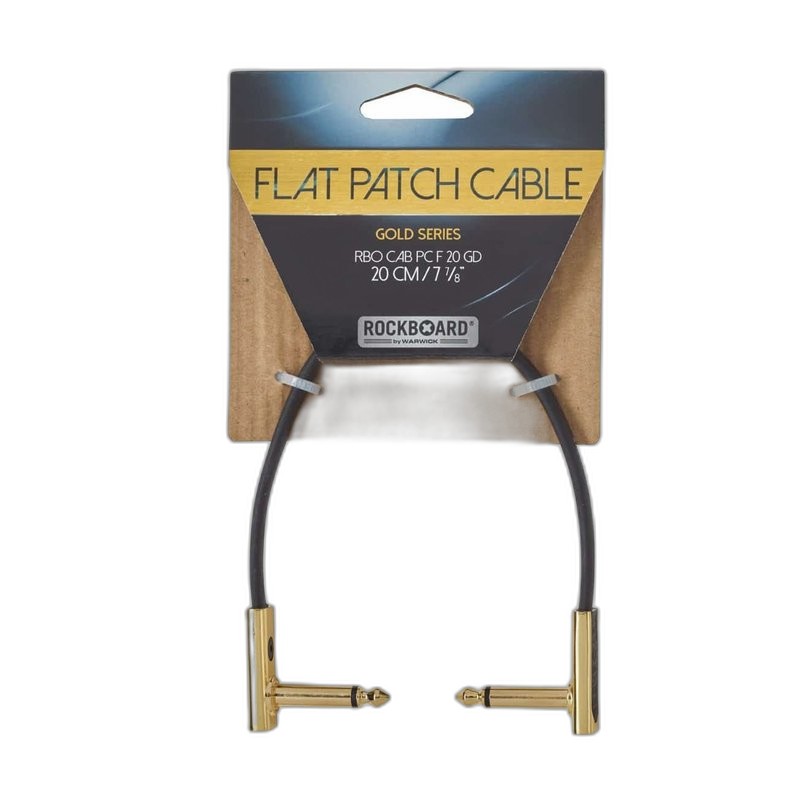 Rockboard Flat Patch Cable 20公分 扁頭短導線 — 三峽配件 / 週邊