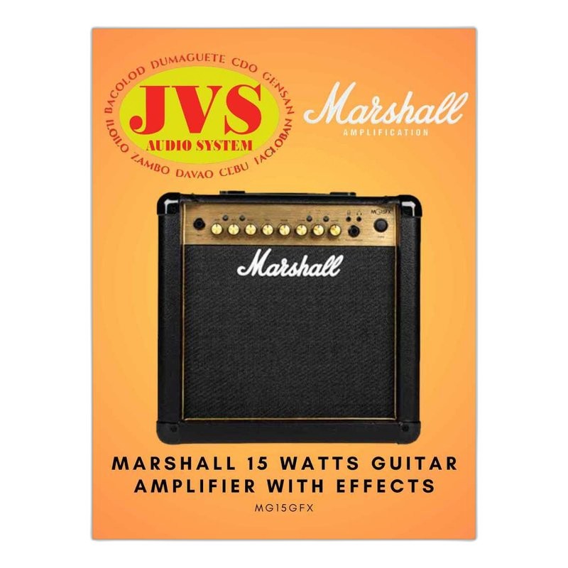 Marshall MG15GFX 電吉他音箱 15W COMBO — 三峽吉他 / Bass｜YA! 玩音樂