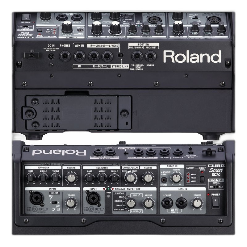 Roland Cube Street EX 隨身音箱 街頭表演 舞台監聽適用 木吉他 鍵盤適用 — 三峽吉他 / Bass