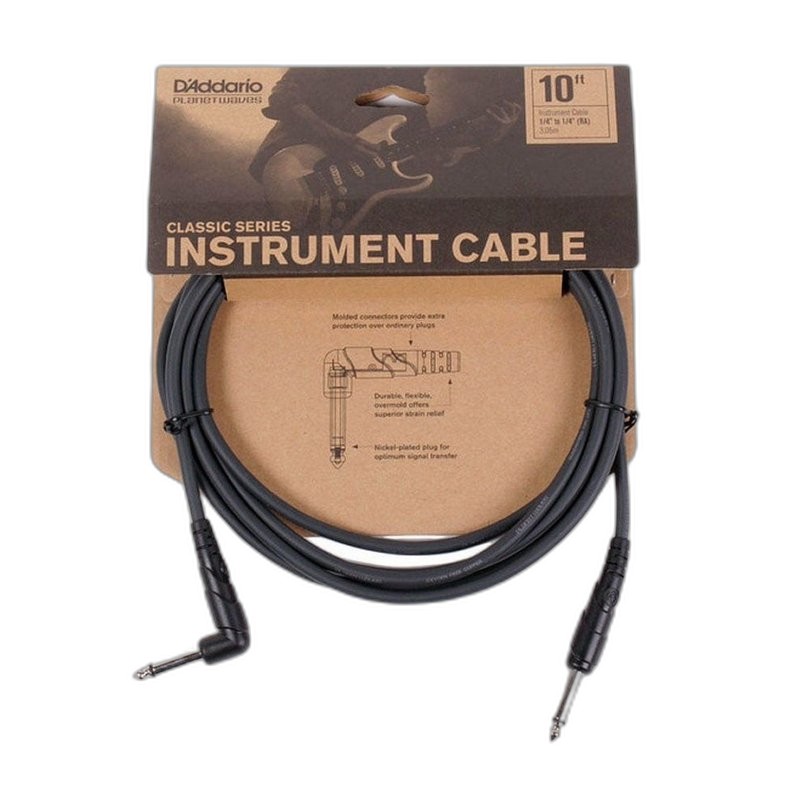 D’Addario Planet Waves Classic系列 PW-CGT-20 雙直頭 20呎導線 — 三峽配件 / 週邊