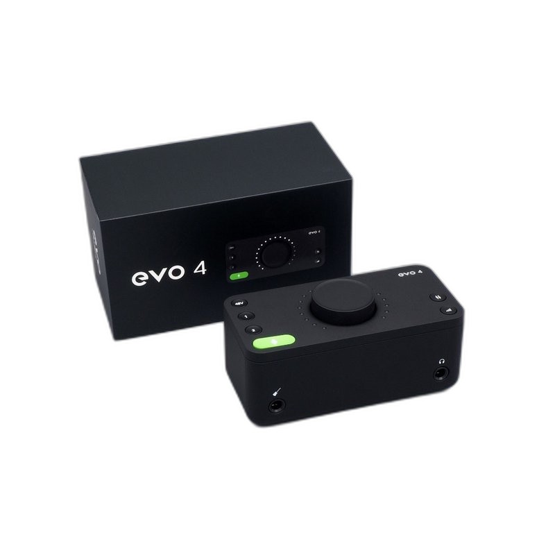 【保固三年】Audient Evo 4 2in/2out USB 錄音介面 Podcast 直播 錄音介面 含錄音軟體 — 三峽錄音 / 音響｜YA! 玩音樂