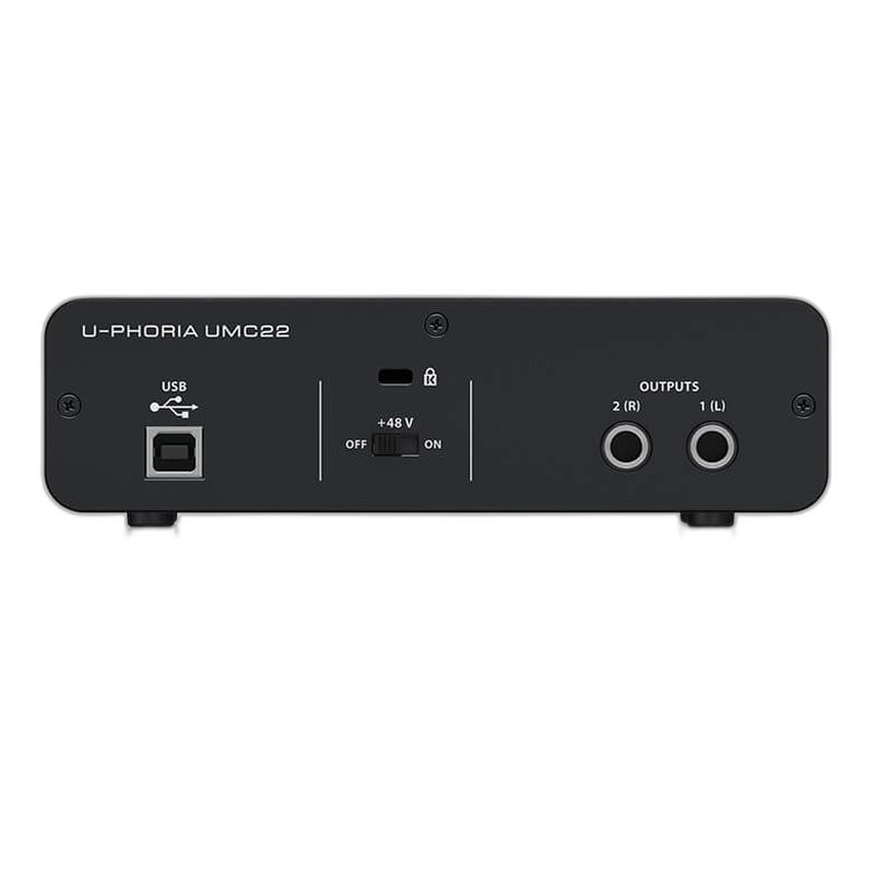Behringer UMC22 USB 錄音介面 耳朵牌 — 三峽錄音 / 音響｜YA! 玩音樂