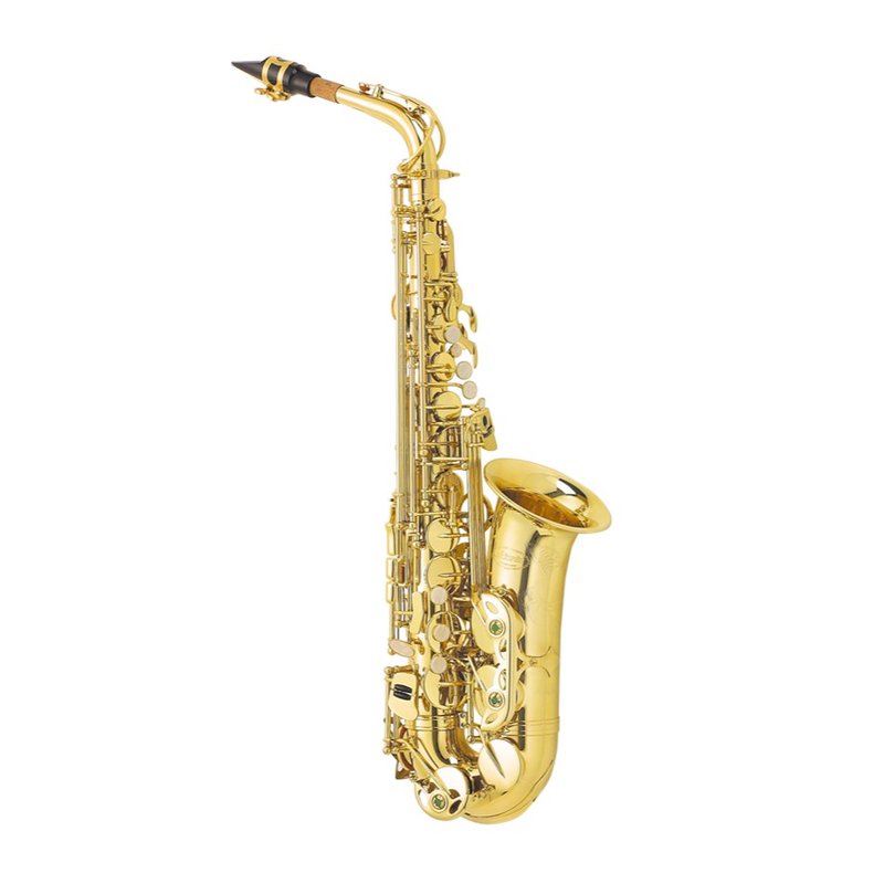 Tarcao 中音薩克斯風(ALTO) BAS-02 鍍金加F鍵 附外箱 手套通條布竹片 — 三峽木管樂器