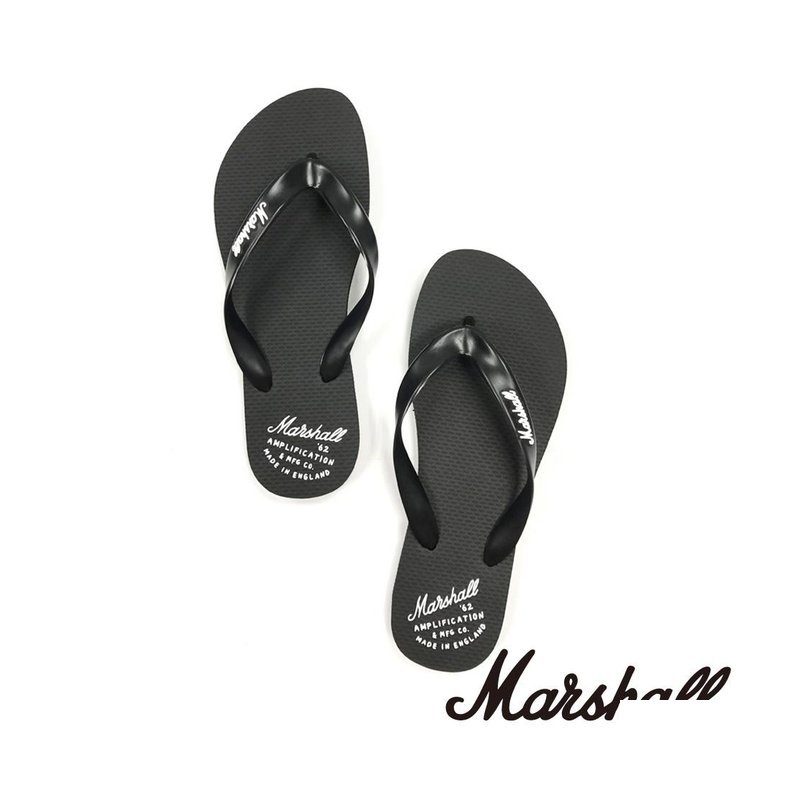 Marshall搖滾人字拖 經典黑 — 三峽配件 / 週邊