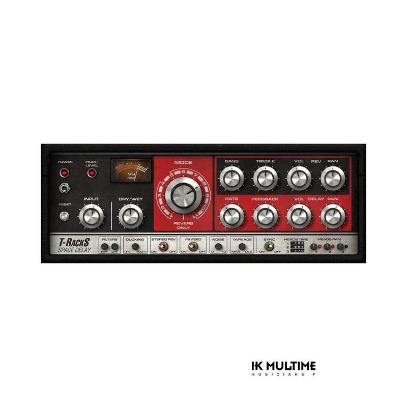 IK Multimedia T-RackS Space Delay 虛擬音色軟體 — 三峽效果器