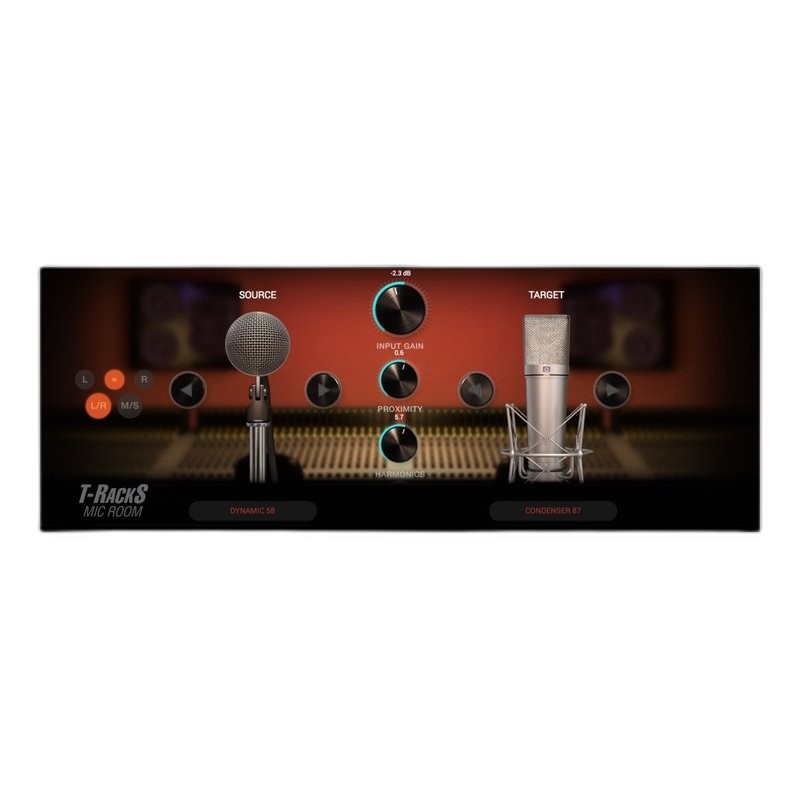 IK Multimedia T-RackS Mic Room 虛擬音色軟體 — 三峽配件 / 週邊｜YA! 玩音樂