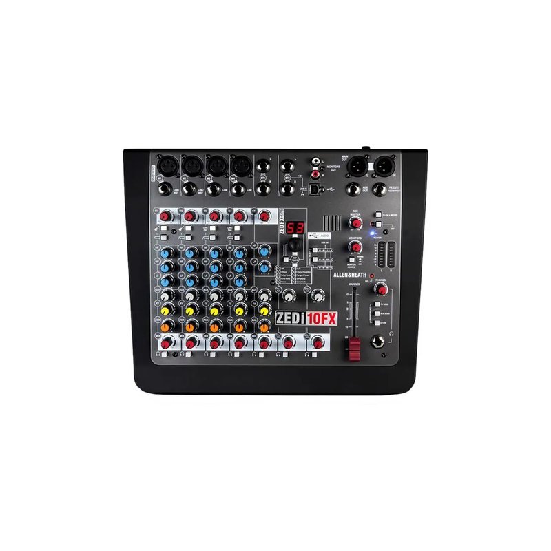 Allen & Heath Allen & Heath / ZEDi-10FX 10軌 類比混音器 — 三峽錄音 / 音響