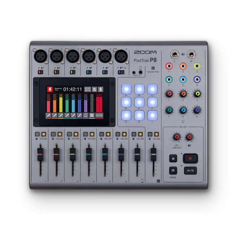 ZOOM P8 Podtrak 錄音座 — 三峽錄音 / 音響