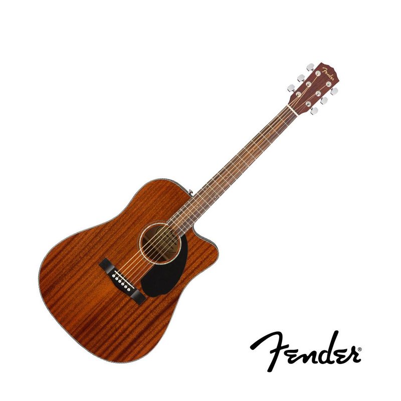 Fender CD-60SCE Dreadnought All-Mahogany 電木吉他 — 三峽吉他 / Bass